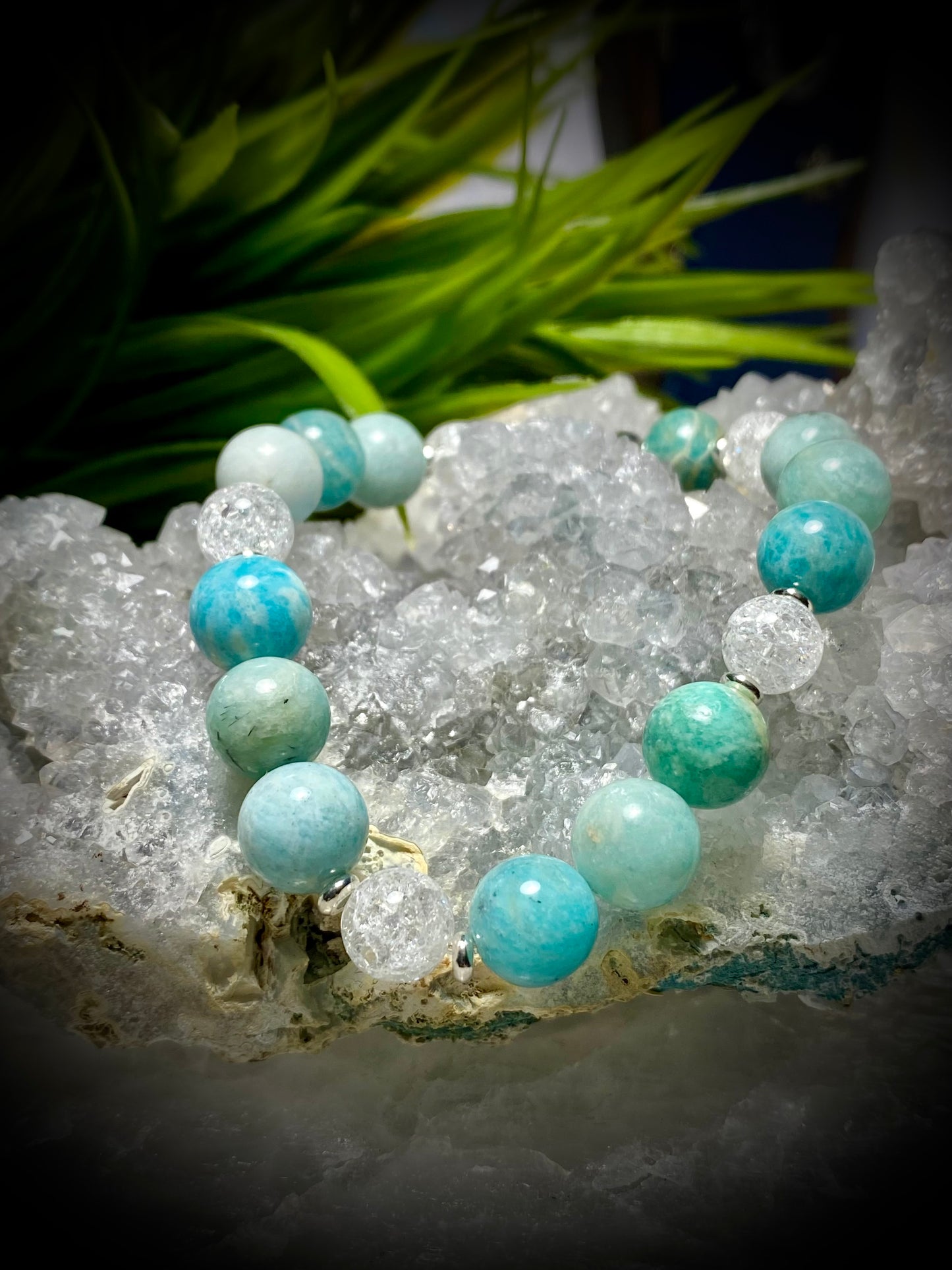 Amazonite and Quartz