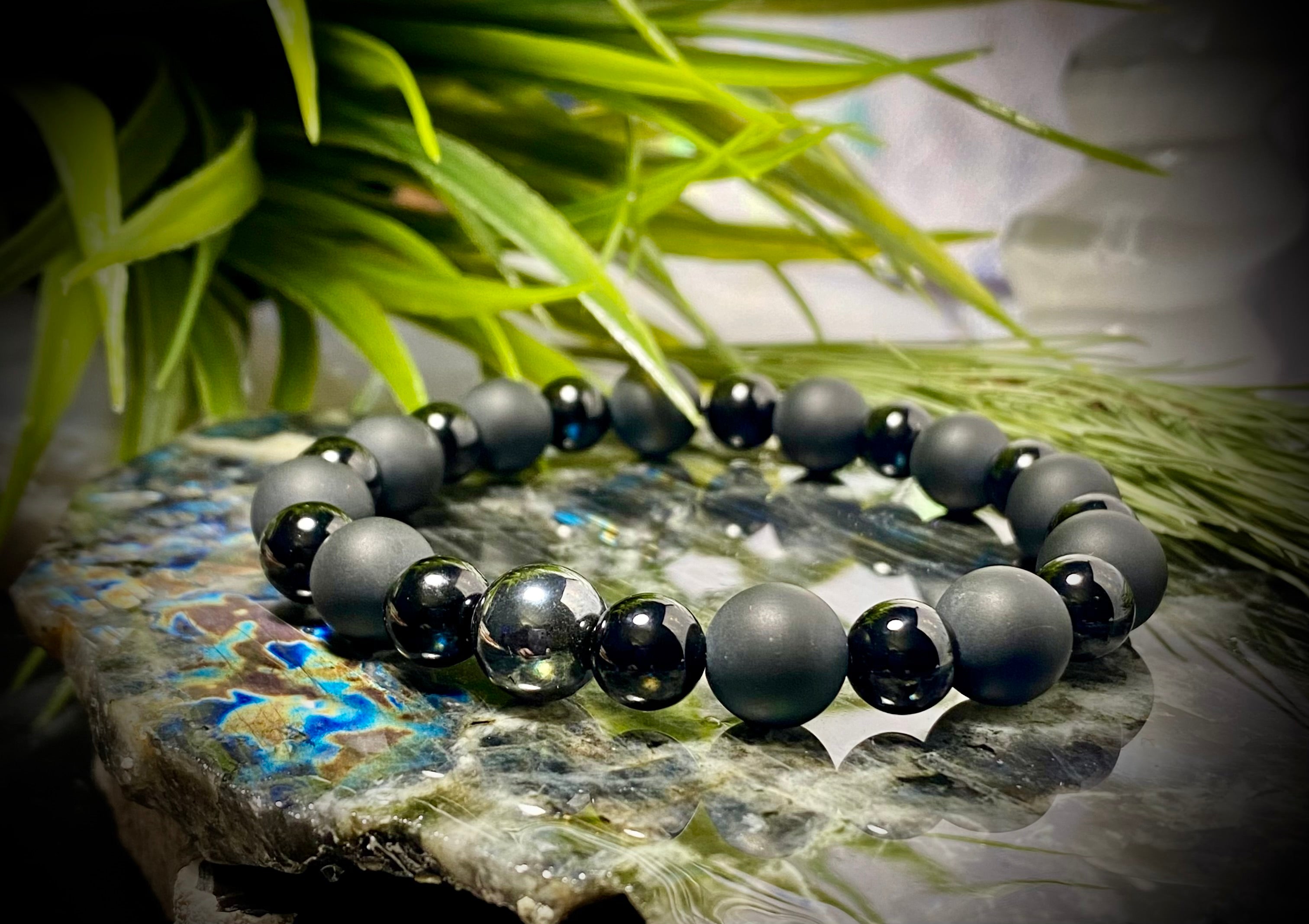 Onyx and Hematite The Crystal Spirit Guild