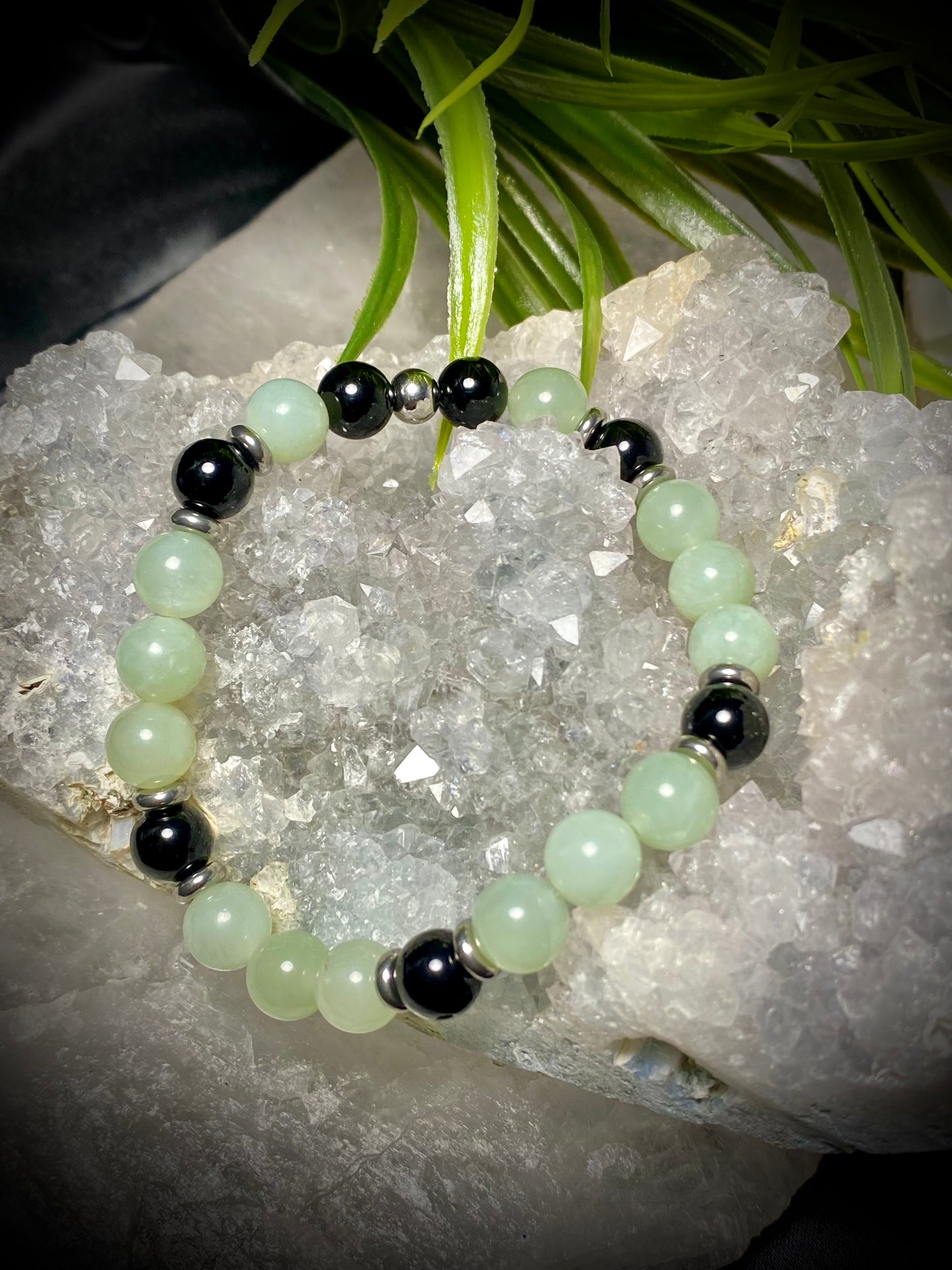 Jade and Black Tourmaline